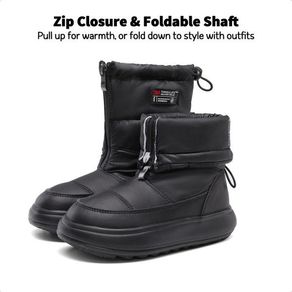 Lightweight snow boots top